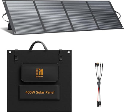 400 Watt Portable Solar Panel IP68 Waterproof ETFE 41V MC4 Output Solar Panels by Mesuvida