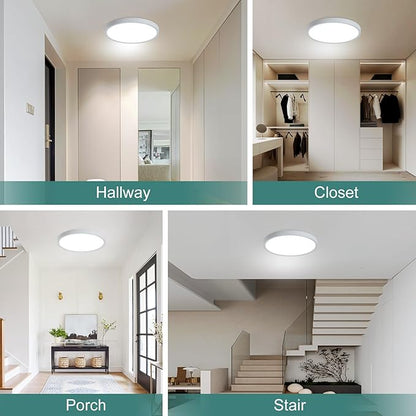 9 Inch Motion Sensor Light Indoor, Flush Mount Light Fixture, Motion Sensor - Image 6