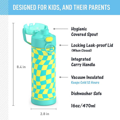 THERMOS FUNTAINER 16 Ounce Stainless Steel Vacuum Insulated Bottle - Image 2