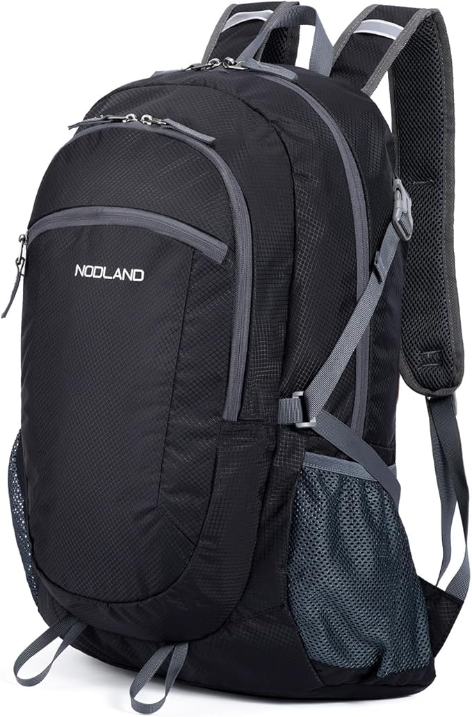 NODLAND Light Weight Packable Backpack by SHARKBOROUGH