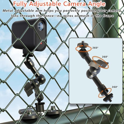 Magnetic Phone Fence Mount for iPhone, PostMount for Mevo Start, GoPro - Image 5