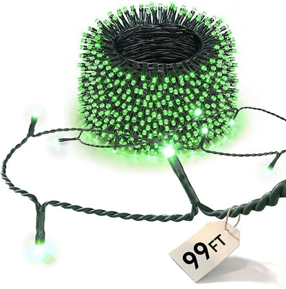 LitHome 99FT 300 LED String Lights Outdoor Indoor, 8 Modes Waterproof Christmas by LitHome