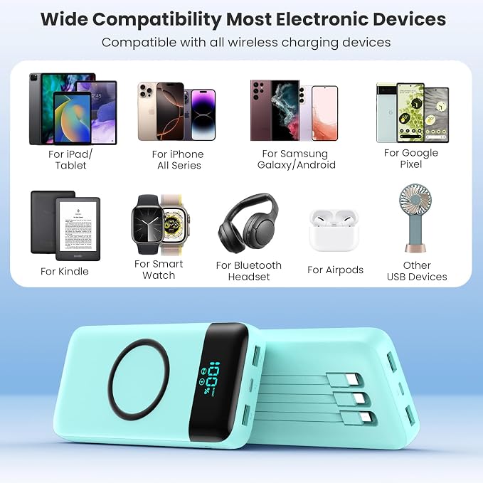 Wireless Portable Charger 40800mAh - Image 7