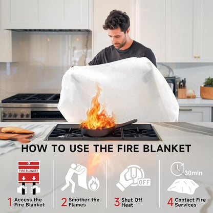 Fire Blanket Emergency for Home Kitchen - Image 4