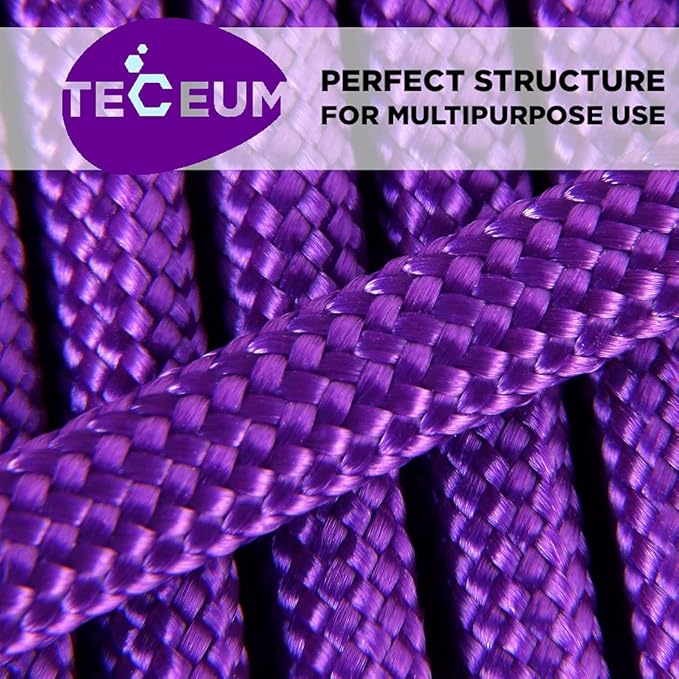 TECEUM 5/32" Paracord Rope 1000 – 1000ft / 200ft / 100ft / 50ft – Tactical - Image 5