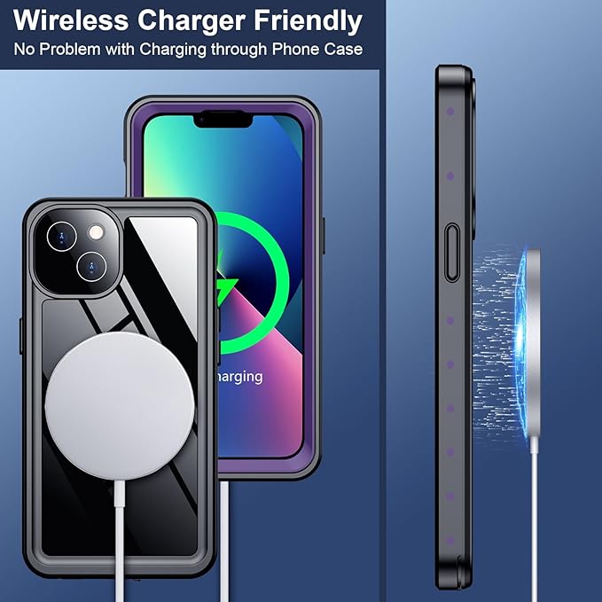 SPIDERCASE for iPhone 13 Case Waterproof, Built-in Lens & Screen Protector - Image 6