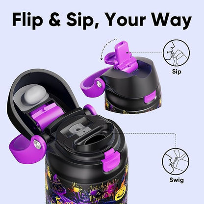 Encool SwiftSip Insulated Stainless Steel Water Bottle - Image 2