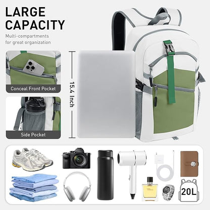 Small Hiking Backpack, 20L Lightweight Travel Daypack, Traveling and Outdoor - Image 2