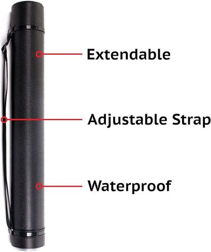 CALPALMY 2-Pack Extendable Poster Tubes Expand from 24.5” to 40” - Image 4