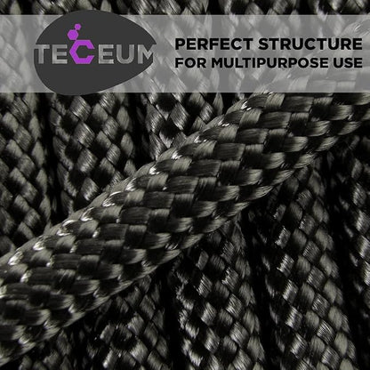 TECEUM Reflective Paracord Rope 1000 – 1000ft/200ft/100ft/50ft – 40+ Colors – - Image 5