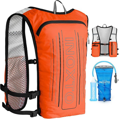 INOXTO Running Hydration Vest Backpack, Lightweight Insulated Pack by INOXTO