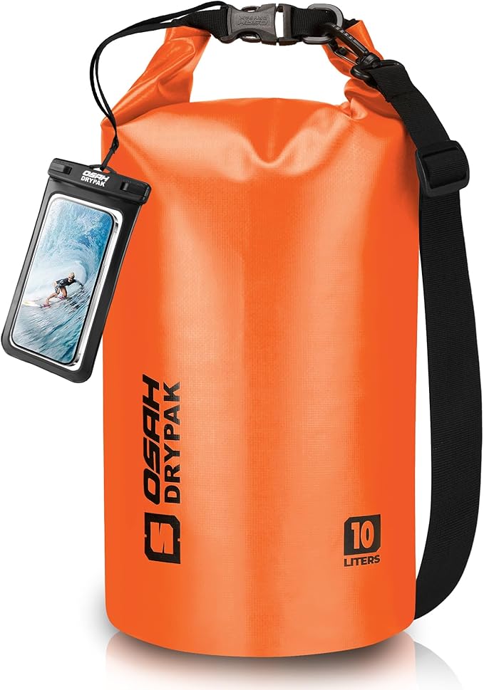 Waterproof Dry Bag, 5L/10L/20L/30L/40L Roll Top Lightweight Storage Backpack by OSAHDRYPAK