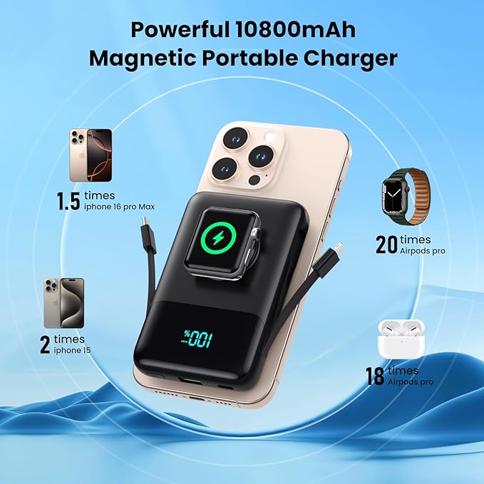 Magnetic Portable Charger for iPhone - Image 6