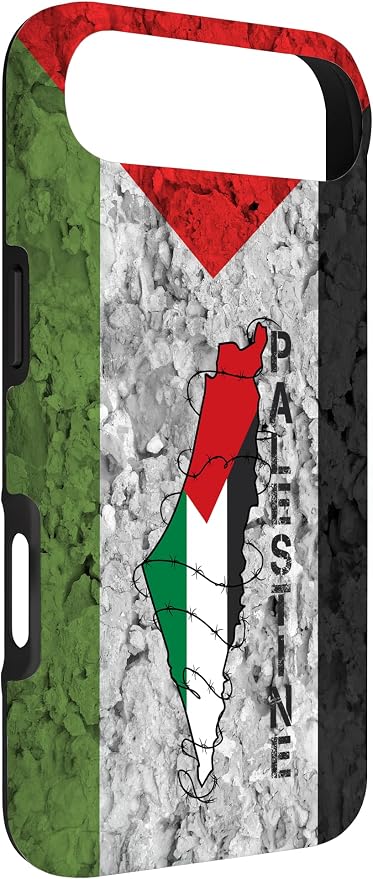 Kufiya Palestine Keffiyeh Flag, Palestinian Map Pattern Case - Image 2