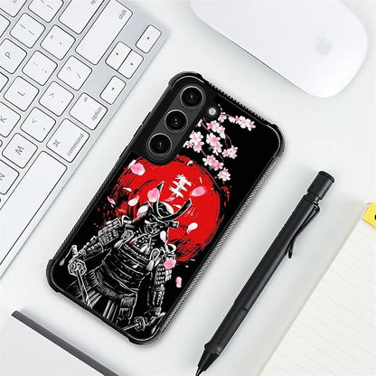 for Samsung Galaxy S23 Case, Sakura Japanese Samurai Pattern Graphic Design - Image 7