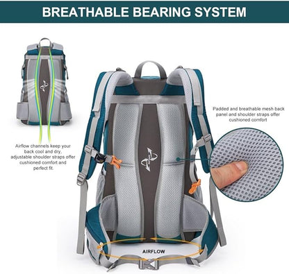 MOUNTAINTOP 25L/40L Hiking Backpack, Lightweight Travel Backpack - Image 4