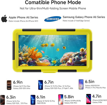 Underwater Phone Case for Snorkeling, Professional Deep Diving Waterproof Phone - Image 2