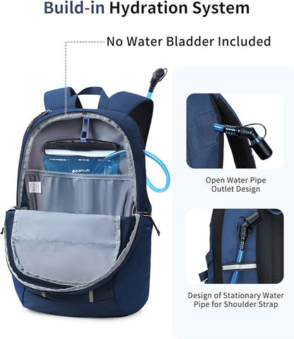 ECOHUB Hiking Backpack 30L Travel Backpack Lightweight Casual Daypack Water - Image 4