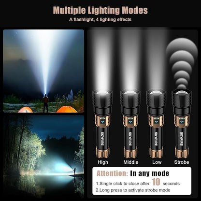 SKYFIRE LED Flashlights High Lumens - Image 6