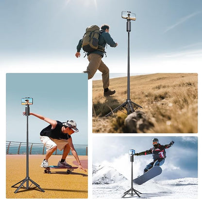 Fuloview Auto Face Tracking Tripod, 360° Rotation Follows Your Movement - Image 4