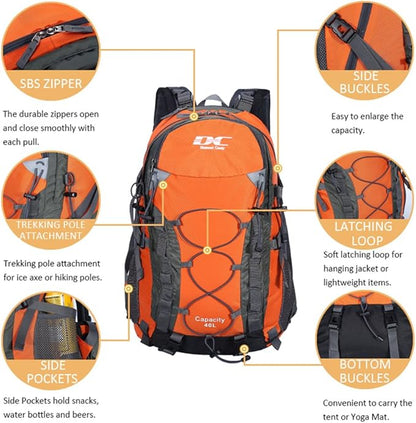 Diamond Candy Waterproof Hiking Backpack - Image 2