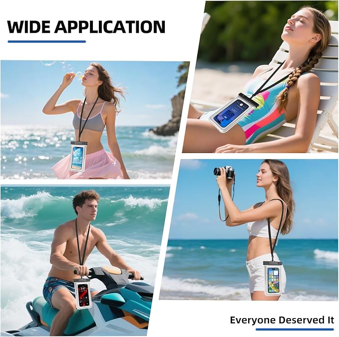 Waterproof Phone Pouch, IP68 Floating Waterproof Phone Case, Dry Bag Beach - Image 7