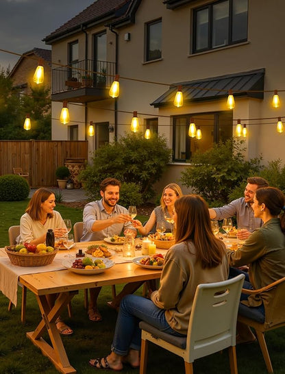 Larkvue 50FT Outdoor String Lights, Patio Lights - Image 6