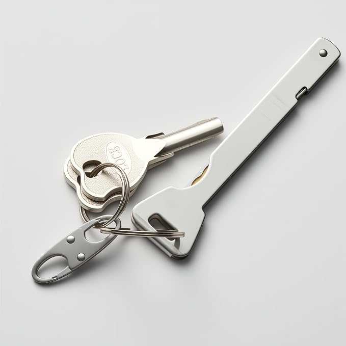 zelin Zipper Clips Anti Theft, Double Opening S Carabiner Theft Deterrent - Image 7