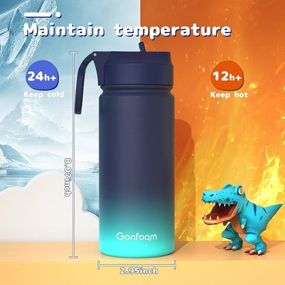 Kids Water Bottle, Stainless Steel Vacuum Insulated cup, Kids Water Bottle - Image 6