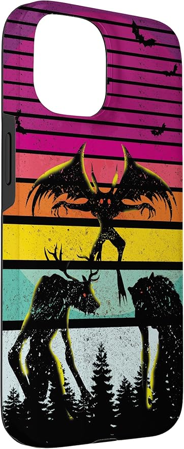 Cryptkin Cute Mothman Cryptid Map Case - Image 3