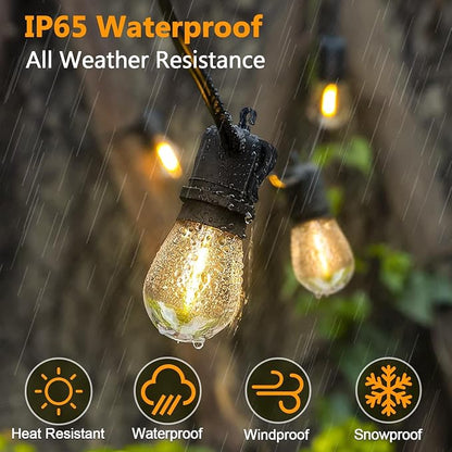 LED Outdoor String Lights, 150FT Waterproof Patio Light - Image 5