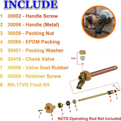 RK-17MH Repair Kit, Metal Handle, - Image 6