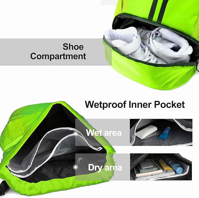 Hoedia Sports Drawstring Backpack - Image 2