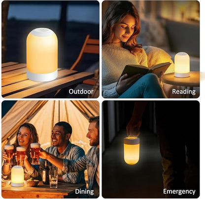 Rechargeable Night Light, LED Bedside Lamp - Image 5