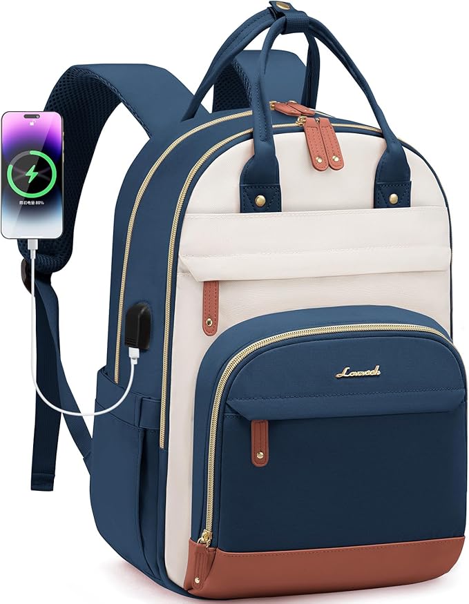 LOVEVOOK Backpack for Women, Laptop Backpack Women, 15.6 Inch Laptop Bag by LOVEVOOK