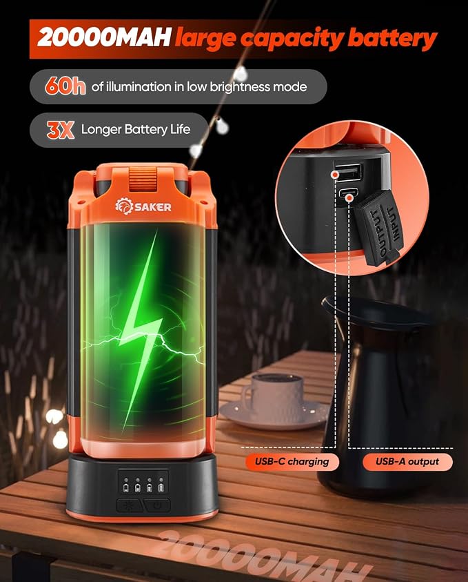 Saker Portable Camping Light - Image 3
