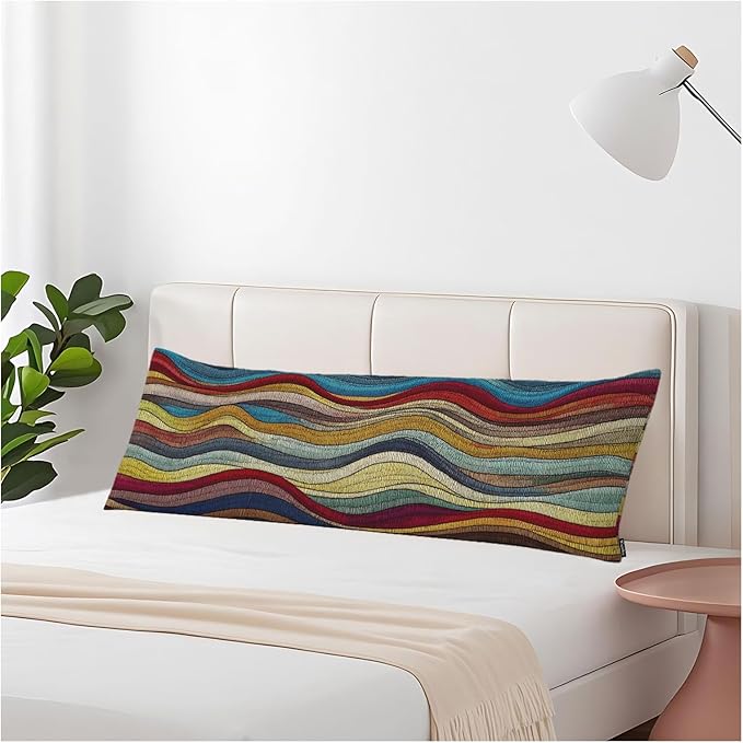 Couch Body Pillow Cover Tribal Wave Bedding Body Pillow Case by Unknown