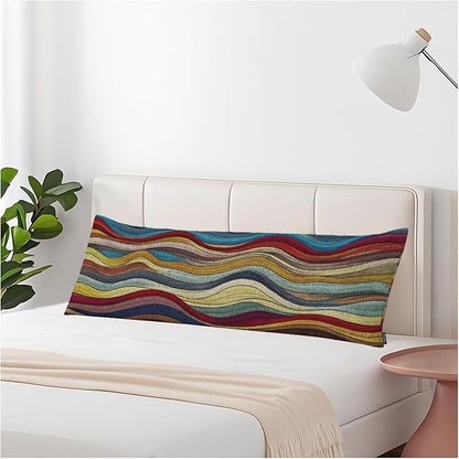 Couch Body Pillow Cover Tribal Wave Bedding Body Pillow Case by Unknown