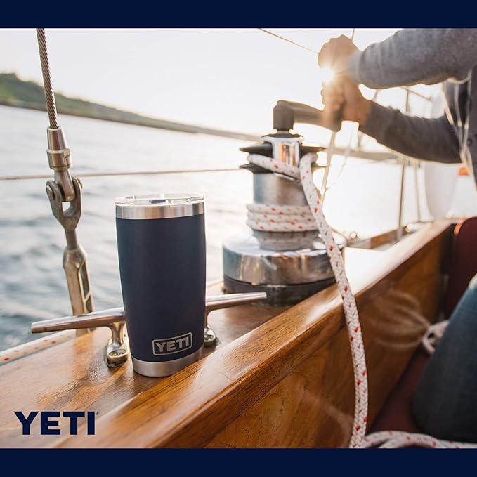 YETI Rambler 20 oz Stainless Steel Vacuum Insulated Tumbler w/MagSlider Lid - Image 7