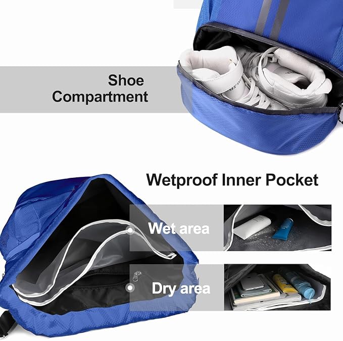Hoedia Sports Drawstring Backpack - Image 5