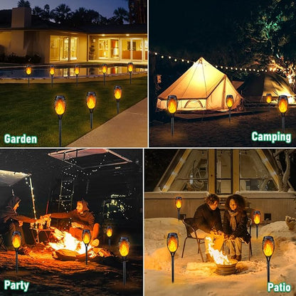 IkeeRuic Solar Flame Torch Lights - Image 2