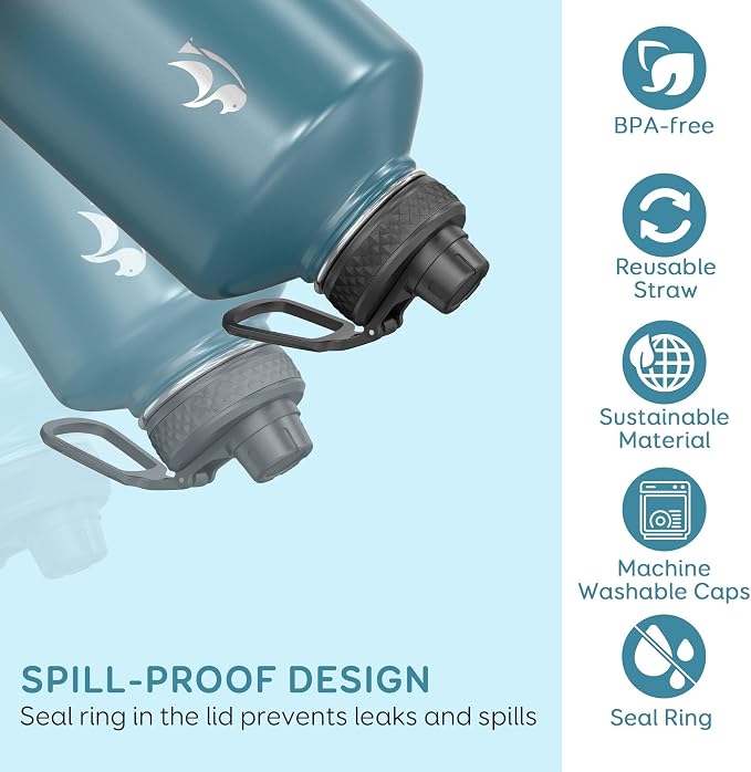 Coolflask 128 oz Gallon Water Bottle Insulated - Image 4