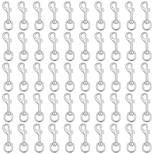 Kifmurase 50 Pcs Swivel Snap Hooks - Image 7