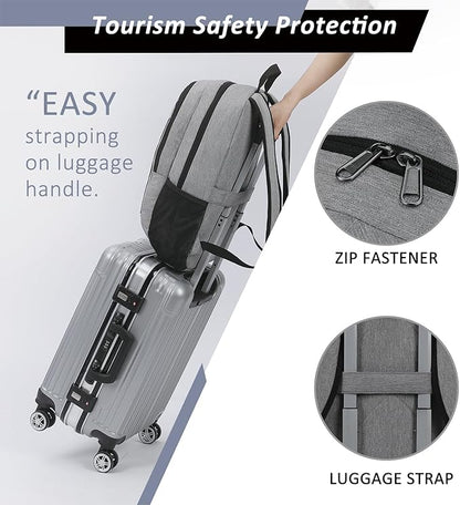 MAXTOP Travel Laptop Backpack Business Anti-theft Backpacks Water Resistant - Image 5