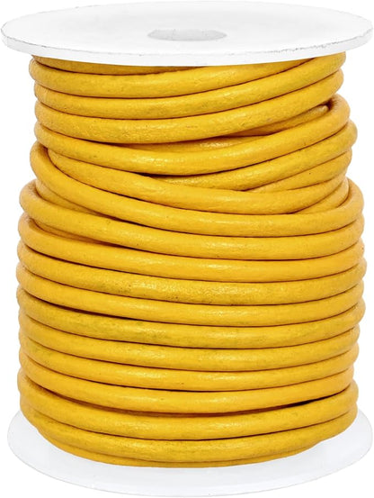GENIQUE Real/Genuine Round Leather String Cord - Image 3