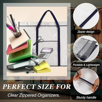 Windyun 2 Pack Large Poster Storage Bag 48" x 36" Bulletin Board Holder Art - Image 3