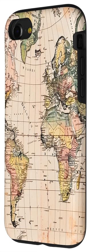 World Map, Old Map of the World Case - Image 2