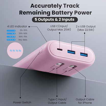 Upgraded Portable Charger 40800mAh Power Bank - Image 4