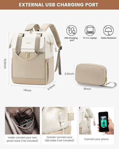 LOVEVOOK 17.3 Inch Laptop Backpack - Image 4