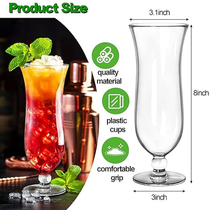 Yesland 6 Pack Hurricane Glass - Image 2
